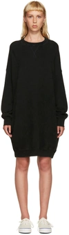 R13 Black Oversized Pullover Dress