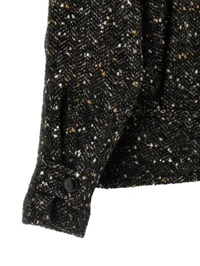 Isabel Marant Étoile Herringbone-pattern Jacket In Multicolor