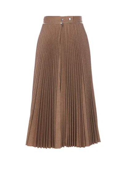 Burberry Skirts In Beige
