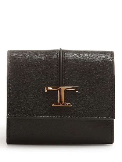 Tod's Portafoglio T Timeless In Black