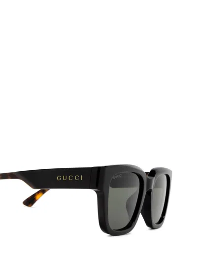 Shop Gucci Eyewear Sunglasses In Black