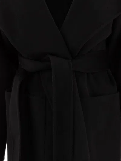 Shop Ivy & Oak "celia Edie" Coat In Black