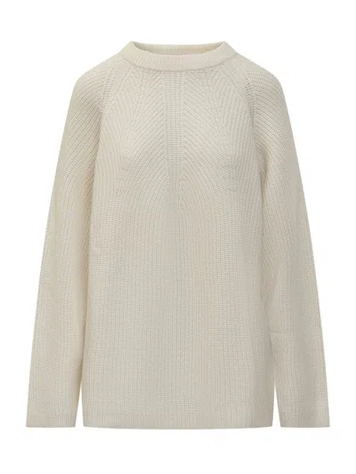 Loulou Studio Kawa Sweater In White