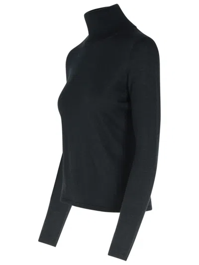 Shop Max Mara 'adda' Black Cashmere Turtleneck Sweater