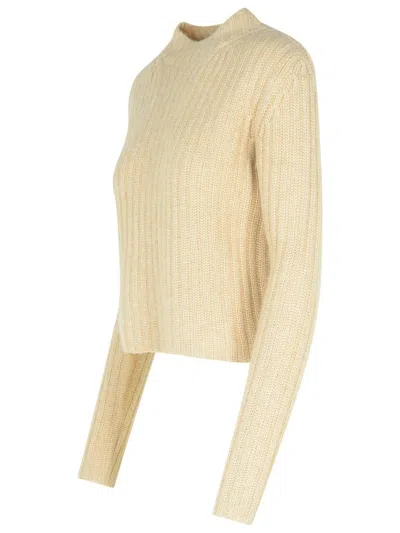 Shop Max Mara 'aloa' Sweater In Beige