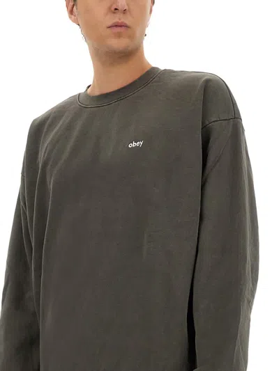 Obey Sweatshirt In Black