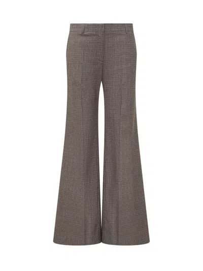 Stella Mccartney Tailored Flared Pants In Wool In Grey