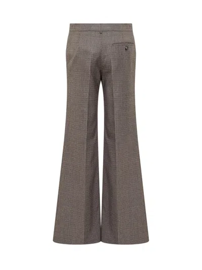 Stella Mccartney Tailored Flared Pants In Wool In Grey