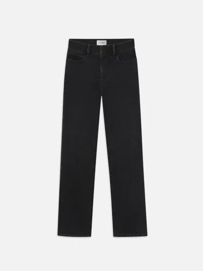 Frame The Jetset Stacked Pencil Jeans In Black
