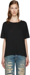 R13 Black Classic Oversized T-shirt