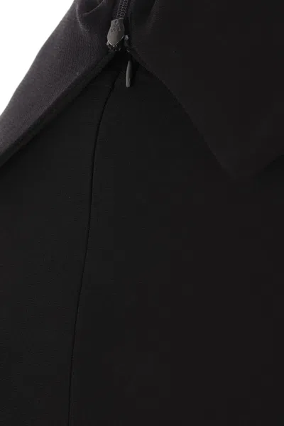 Alberto Biani High-neck Jumper In Black