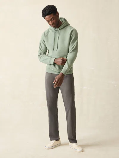 Faherty High Standard Fleece Hoodie In Spruce