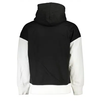 Shop Calvin Klein Eco-conscious Fleece Hooded Men's Sweatshirt In White