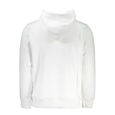 Calvin Klein Elevated Organic Cotton Hoodie Sweater In White