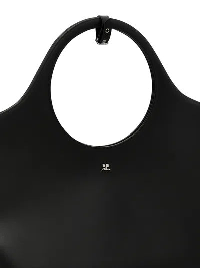 Courrèges Maxi Holy Hand Bags Black