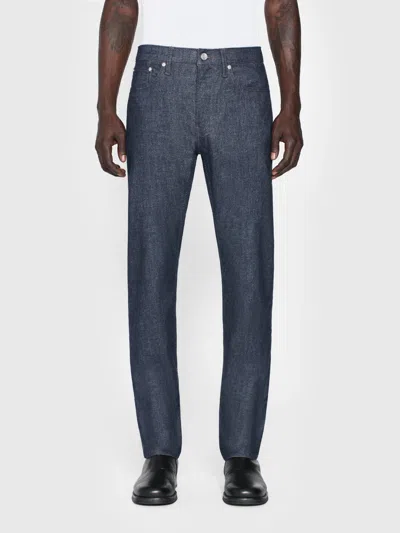 Frame Modern Straight Jeans In Blue
