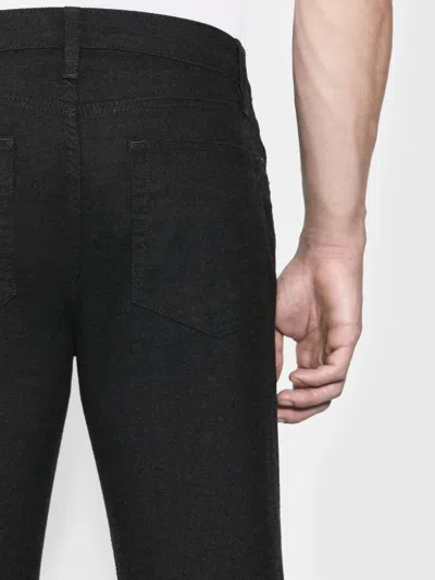 Frame Modern Straight Jeans In Gray