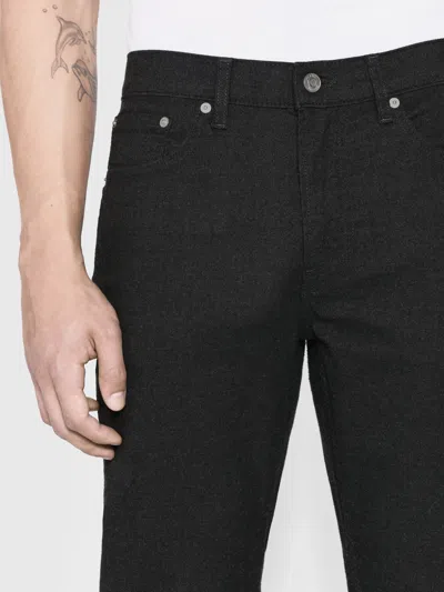 Frame Modern Straight Jeans In Gray