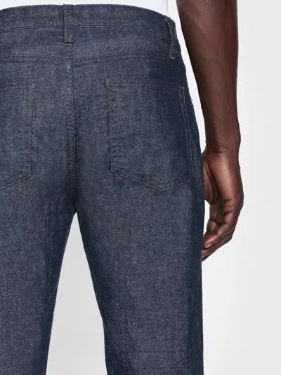 Frame Modern Straight Jeans In Blue