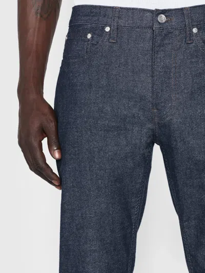 Frame Modern Straight Jeans In Blue