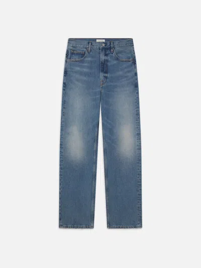 Frame The Boxy Jeans In Blue