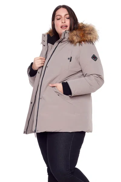 Alpine North Glacier Plus Size In Grey