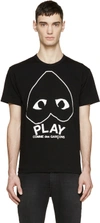 COMME DES GARÇONS PLAY Black Heart Logo T-Shirt,P1T114