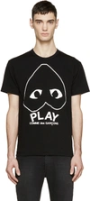 Comme Des Garçons Play Graphic Print Crewneck Short Sleeves T-shirt