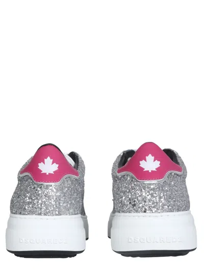 Dsquared2 Dsquared Women Bumper Sneakers In Silver