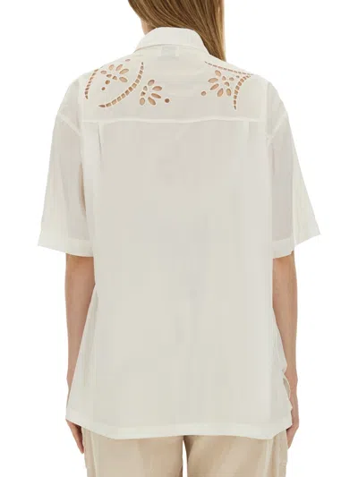 Isabel Marant Women White Modal Blend Bilya Shirt In White