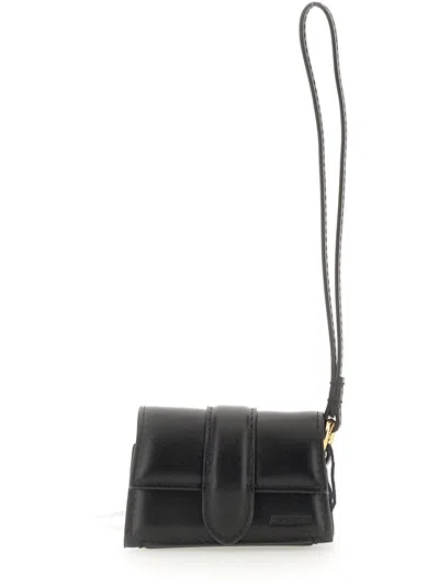 Jacquemus Le Porte Bambino Airpods Case In Black