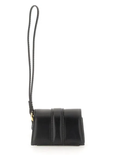 Jacquemus Le Porte Bambino Airpods Case In Black
