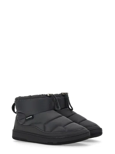 Lanvin Padded Ankle Boots In Multicolor