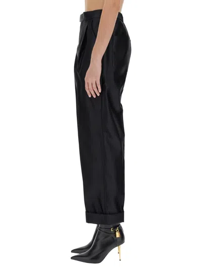 Tom Ford Women's Silk Pants In Black