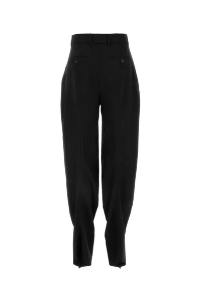 Y/project Y Project Black Stretch Polyester Blend Pant In Black