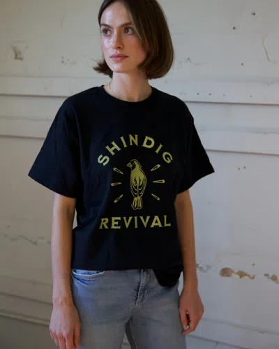 Billy Reid Shindig Tee In Black