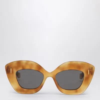 Loewe Retro Cat-eye Sunglasses In Brown