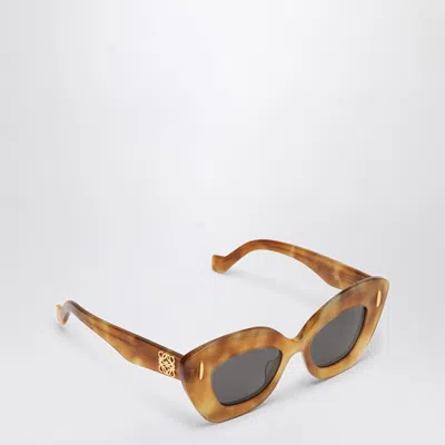 Loewe Retro Cat-eye Sunglasses In Brown