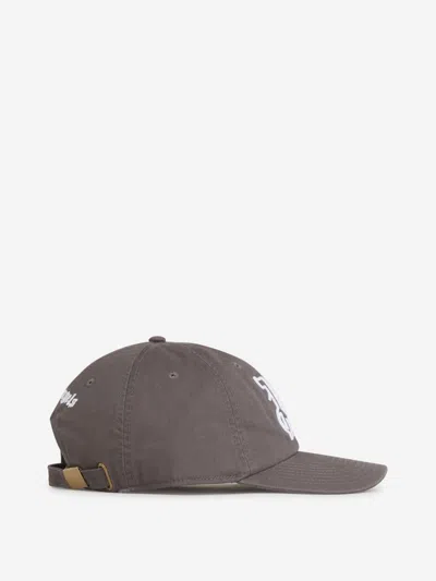 PALM ANGELS PALM ANGELS MONOGRAM COTTON CAP 