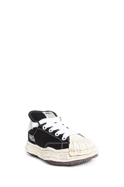 Shop Miharayasuhiro Unisex Black Sneakers