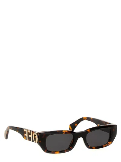 Off-white Fillmore - Havana / Dark Grey Sunglasses In Brown