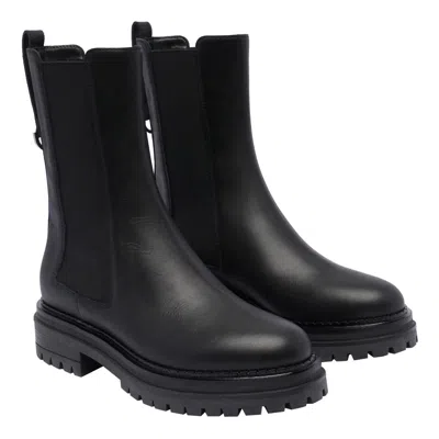 Shop Sergio Rossi Boots In Black