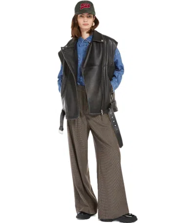 Shop Weekend Max Mara Melodia Brown Trousers