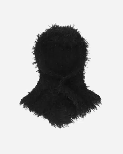 Kiko Kostadinov Black Carla Knitted Hood In Black