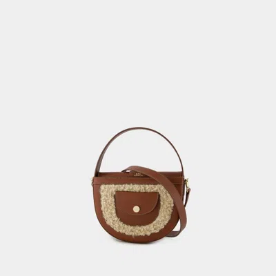 Shop Apc A.p.c. Pocket Small Crossbody In Brown