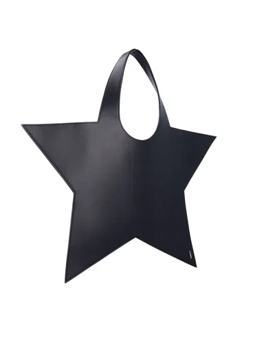 Shop Coperni Star Tote Bag In Black