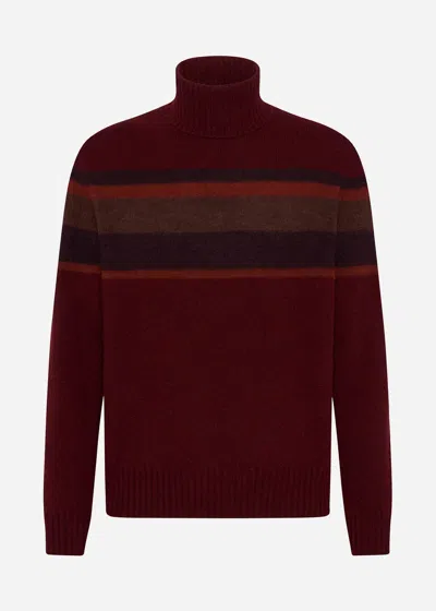 Malo Maglia Collo Alto In Misto Cashmere