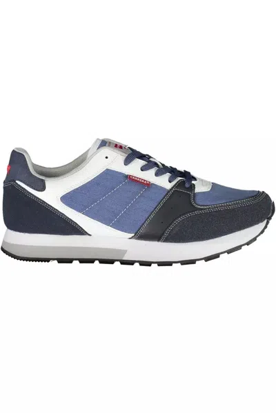 Carrera Blue Contrast Detail Sports Sneakers In Blue