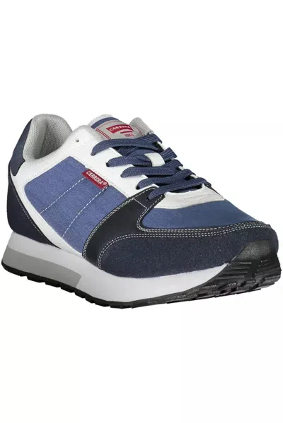 Carrera Blue Contrast Detail Sports Sneakers In Blue