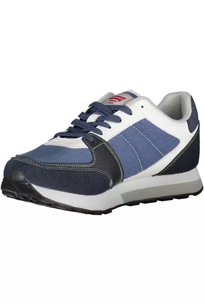 Carrera Blue Contrast Detail Sports Sneakers In Blue